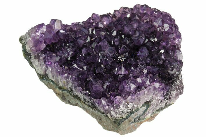 Dark Purple, Amethyst Crystal Cluster - Uruguay #122095